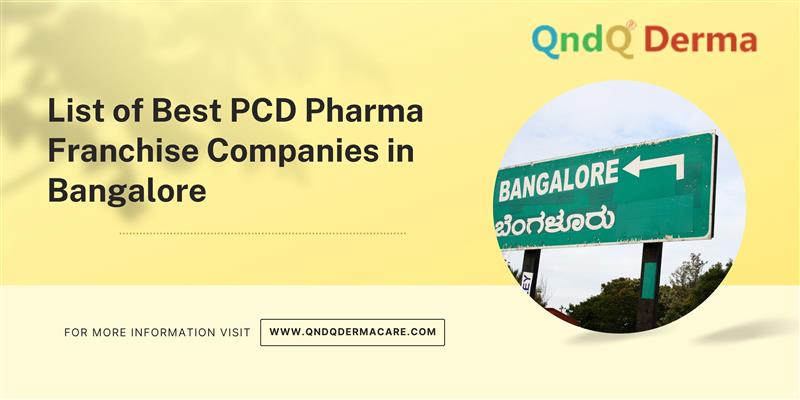 List of Best PCD Pharma Franchise Companies in Bangalore